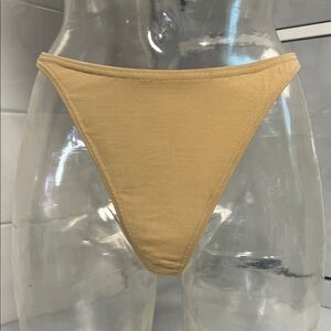 Dancewear Undies Tan Mesh G-String A/L NWOT